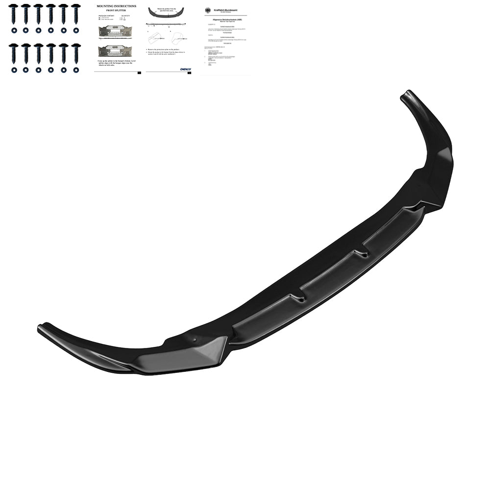 Frontsplitter schwarz glänzend passend für BMW Z4 G29 M-Paket 2018+ – Ansicht 2