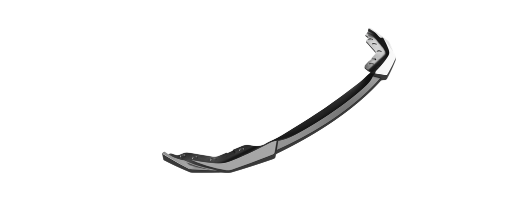 Frontsplitter schwarz glänzend passend für BMW 3er G20-G21 M-Paket 2018-2022 – Ansicht 7