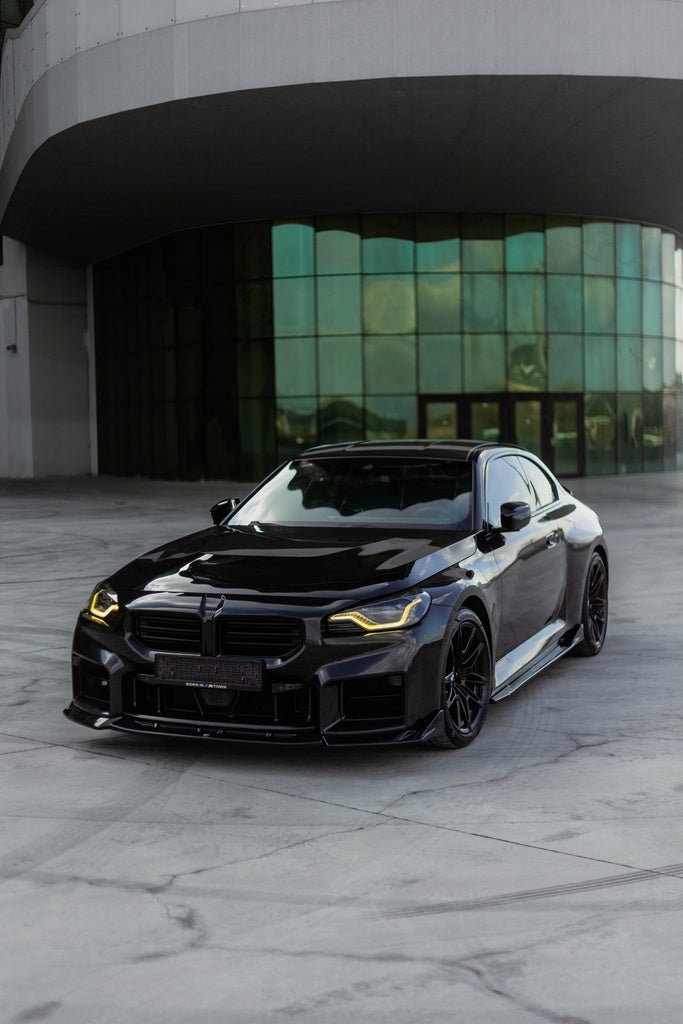 Frontsplitter schwarz glänzend passend für BMW M2 G87 2023+ – Ansicht 14