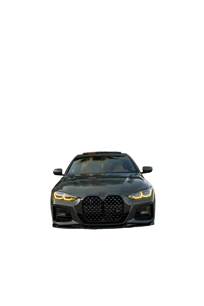 Frontsplitter schwarz glänzend passend für BMW 4er G22 M-Paket / M440i 2020+ – Ansicht 9