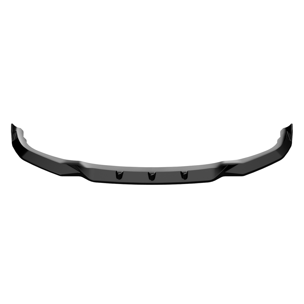 Frontsplitter schwarz glänzend passend für BMW X1 M-Paket F48 2015-2019 – Ansicht 4
