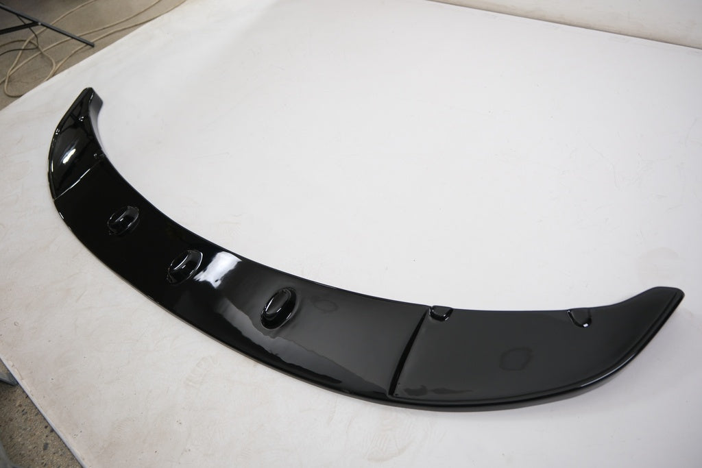 Frontspoiler-Flaps schwarz glänzend passend für BMW 5er F10/F11 M-Paket 2011-2016 Frontsplitter w / Flaps – Ansicht 8