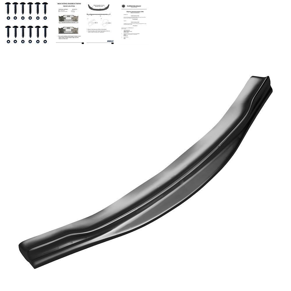 Frontsplitter schwarz glänzend passend für BMW M5 F10/F11 2011-2016 – Ansicht 1