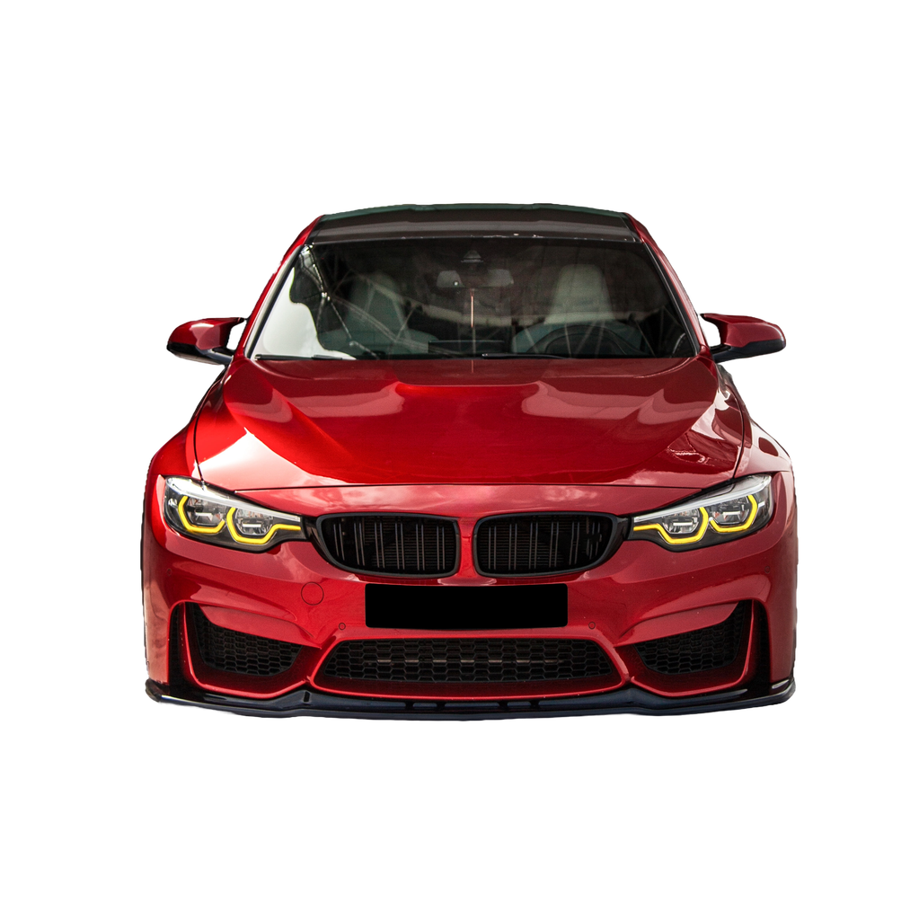 Frontsplitter schwarz glänzend passend für BMW M3 F80 2014-2018 – Ansicht 5