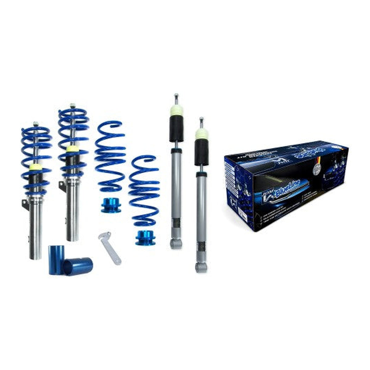 BlueLine Gewindefahrwerk passend für Passat B8 (3C) TSI 4 Motion, TDI 4 Motion HA Mehrlenker (Multilink) passend für VW Passat B8 (3C) 1.8 TSI 132KW
