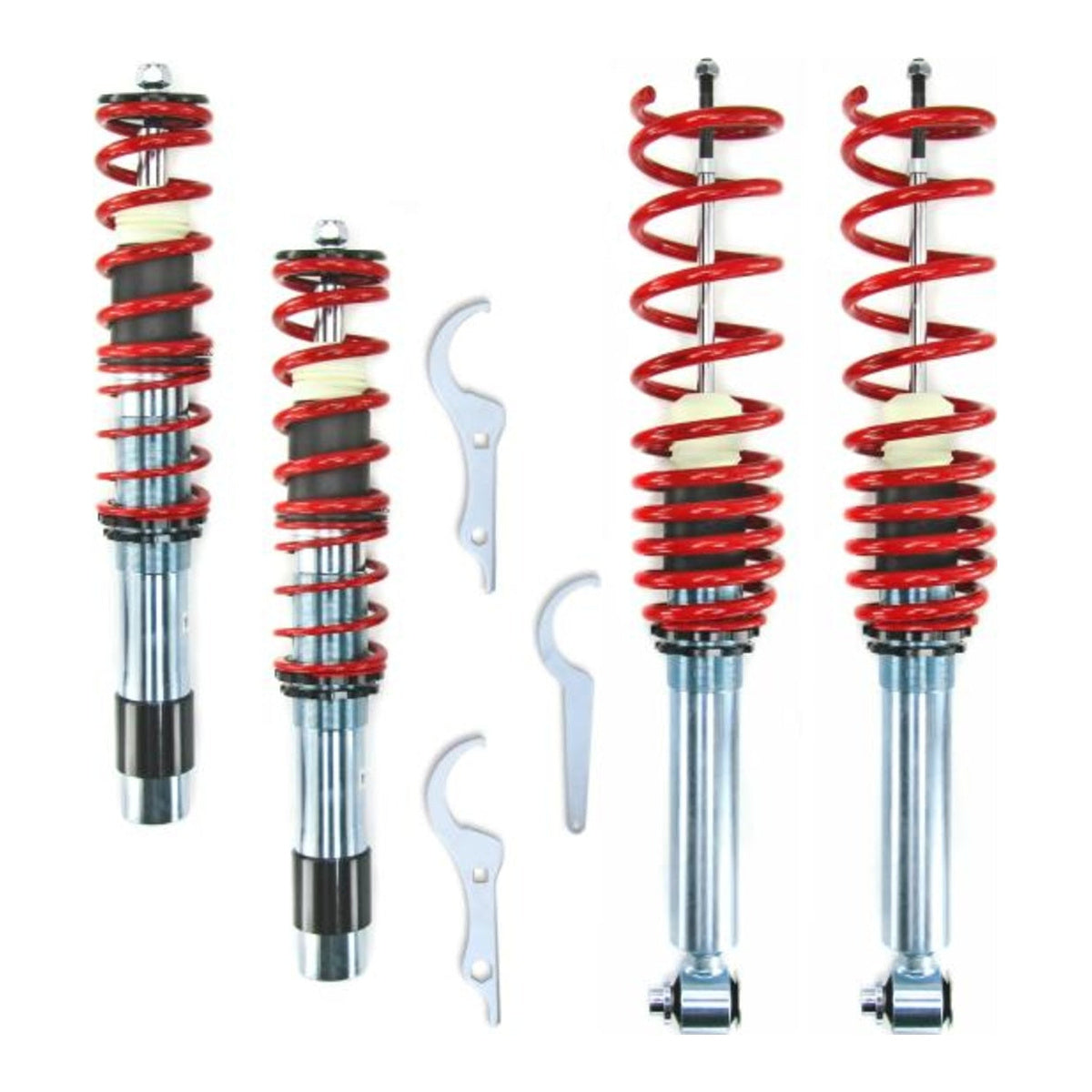 RedLine Gewindefahrwerk passend für BMW 5er E39 520i, 523i, 525i, 528i, 530i, 520D, 525D / TD / TDS, 530D Baujahr 1995 - 2003