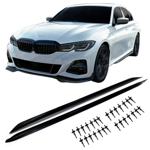 Seitenschwelleransätze, schwarz matt passend für BMW 3er, G20, G21 2018-2023 – JOM 20775-2