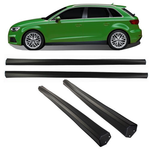 Seitenschweller Set ABS passend für A3 8V Facelift Sportback passend für Audi A3 8V Facelift (Sportback), Bj. 2016-2020 – JOM 20781