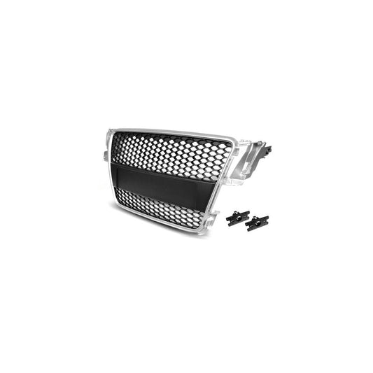 Sportgrill passend für Audi A5 (8T) 2007–2011, matt silber