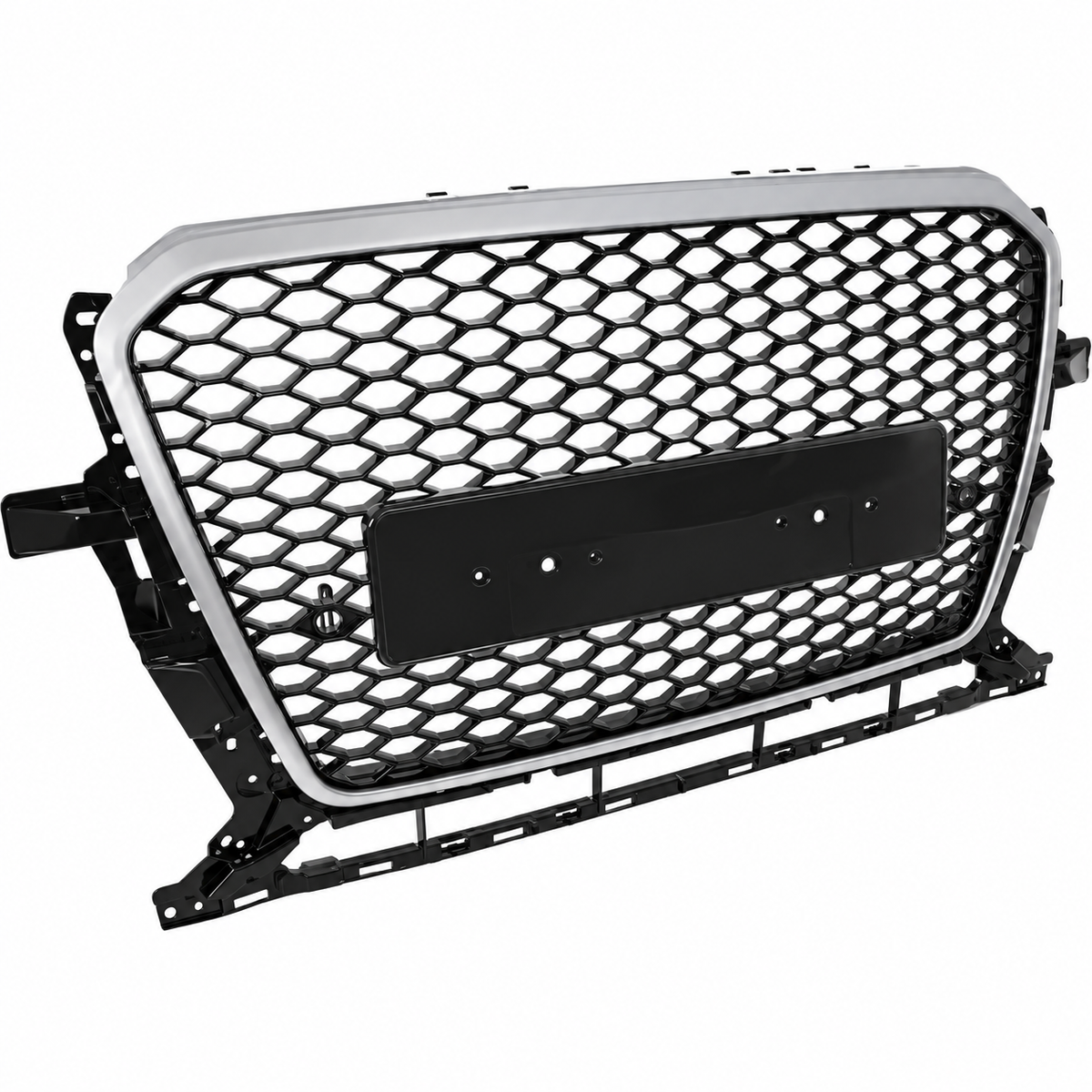 Sportgrill passend für Audi Q5 8R 2012–2016 – hochauflösende Perspektivansicht