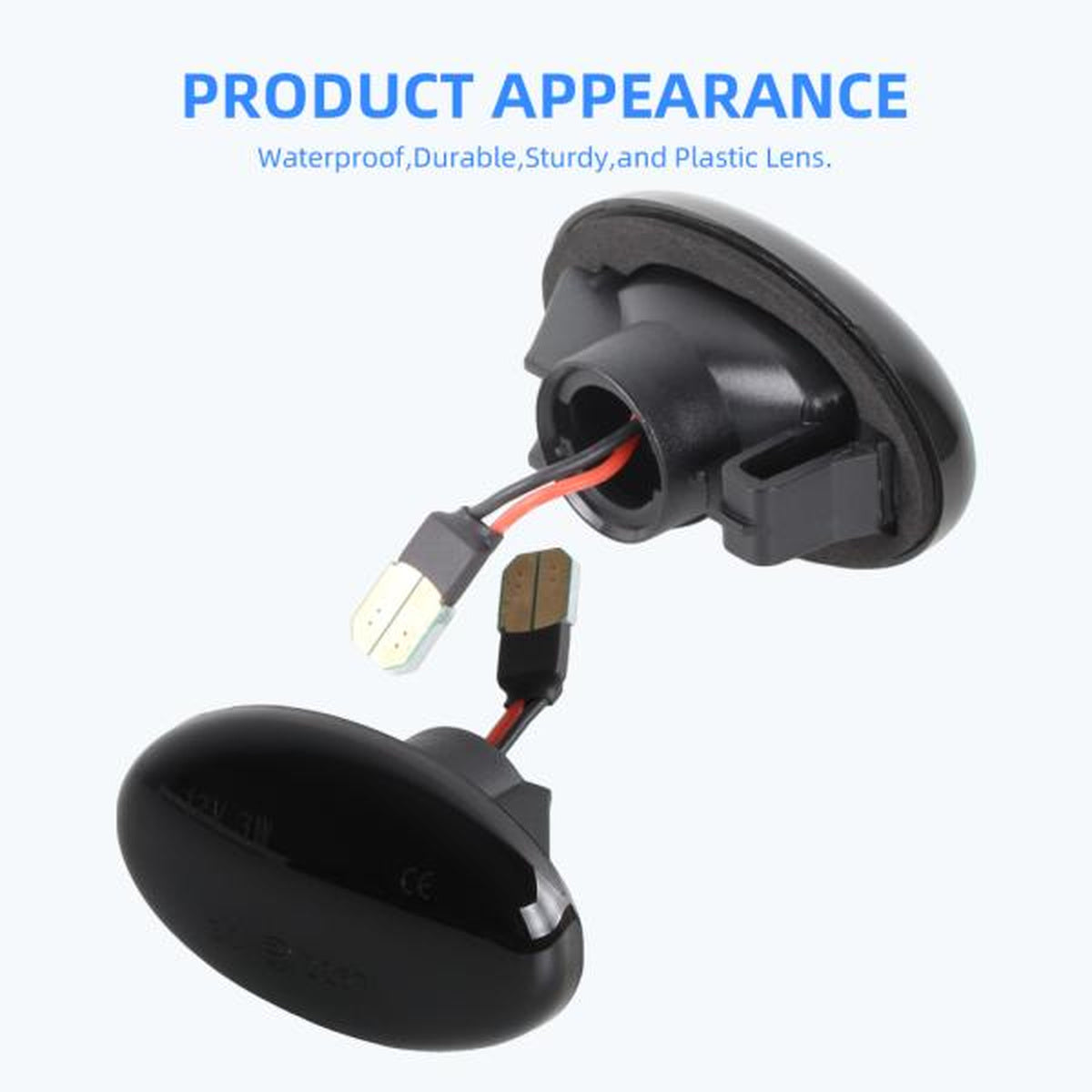 Clignotants latéraux LED Smart W450 & W452, Classe A W168, Citan W415, Vito W639, Vito W447