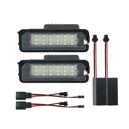LED Kennzeichenbeleuchtung passend für VW Golf 4, 5, 6, 7 Limo + Cabrio