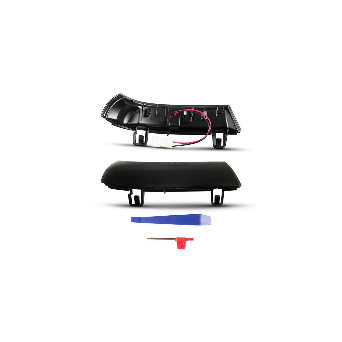 LED Spiegel Blinker Schwarz Smoke passend für VW Golf 5 Eos Passat 3C Jetta 3 SCHWARZ