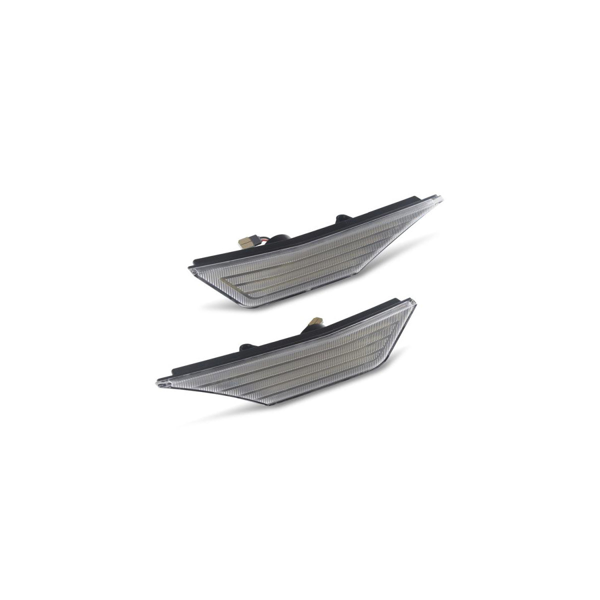 CLIGNOTANTS LATÉRAUX LED verre transparent compatibles avec HONDA Civic X | Type R à partir de 2015-