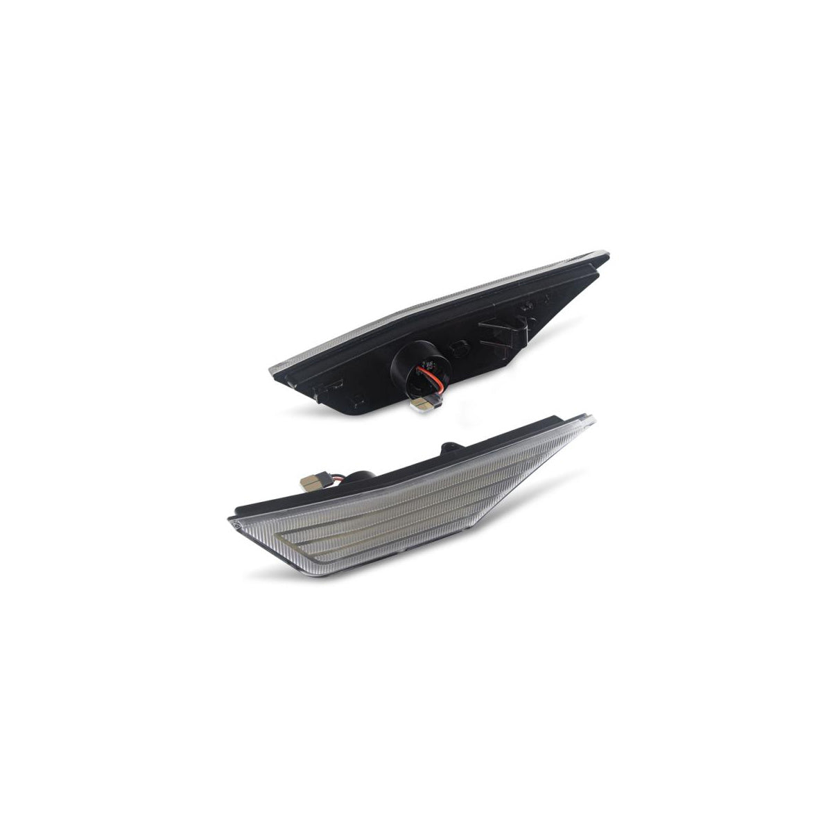 CLIGNOTANTS LATÉRAUX LED verre transparent compatibles avec HONDA Civic X | Type R à partir de 2015-
