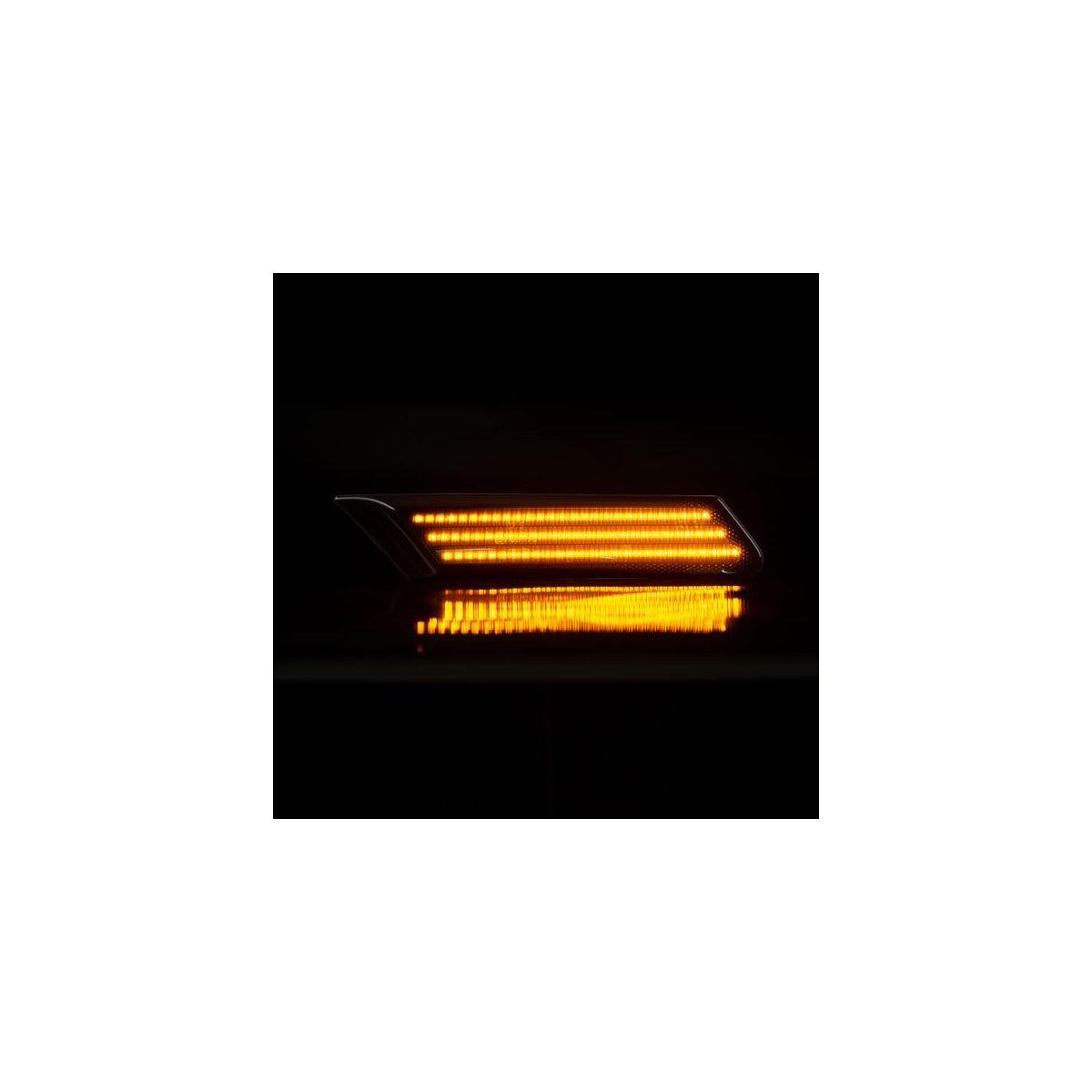 LED Seitenblinker Schwarz Kompatibel passend für Porsche 911 997 Boxster 987 Cayman 987c