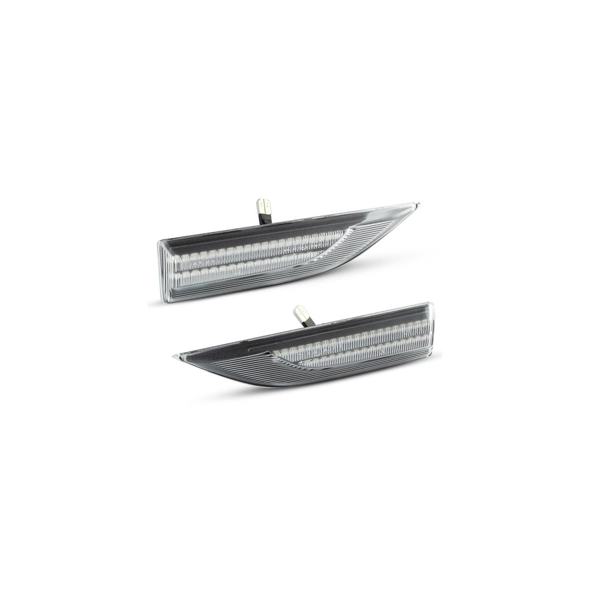 Clignotants latéraux LED transparents compatibles avec VW T6 Transporter Bulli
