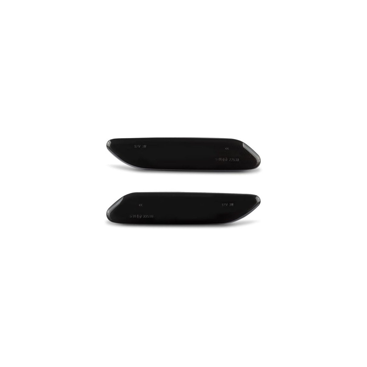 CLIGNOTANTS LATÉRAUX À LED noirs compatibles avec BMW Mini Countryman R60 Paceman R61