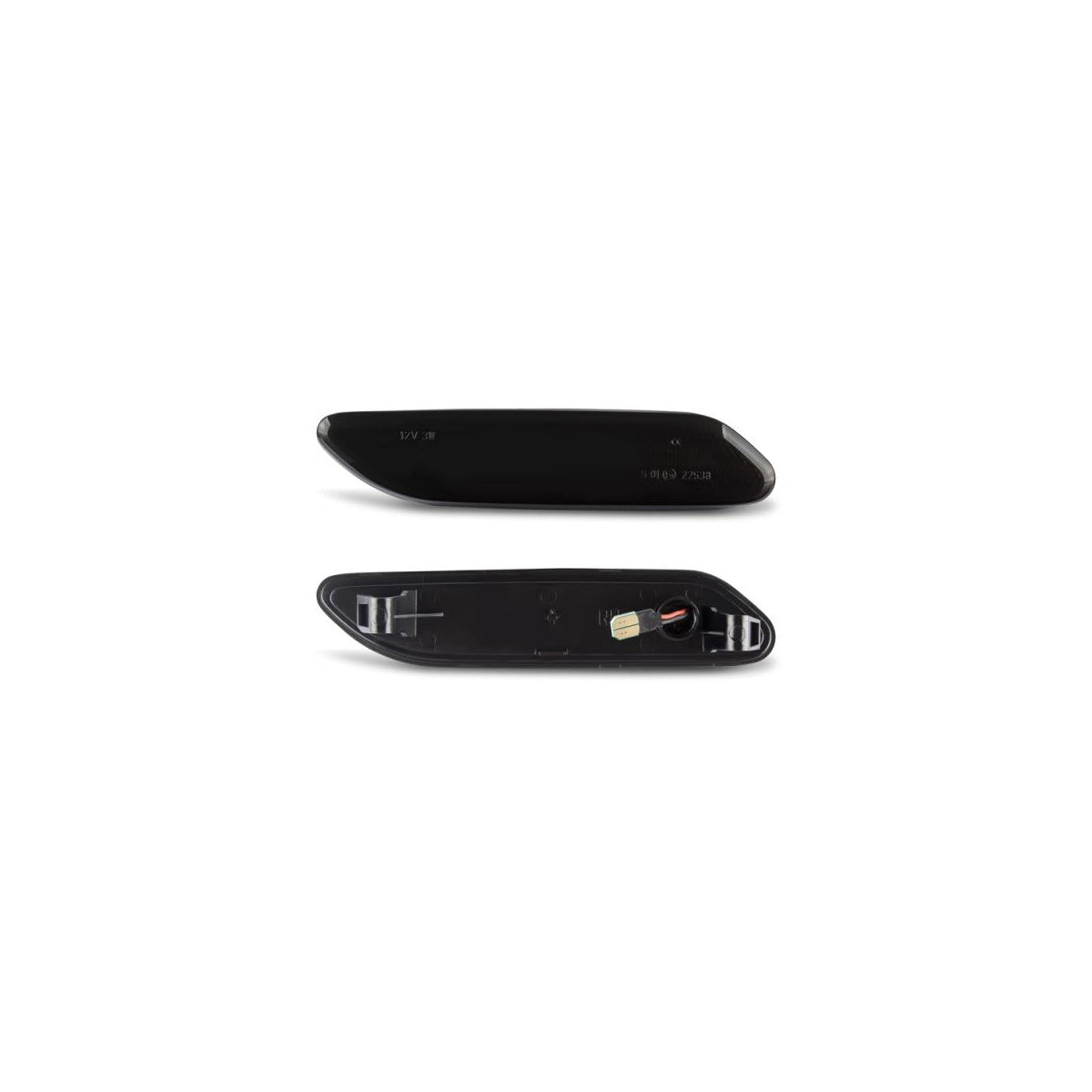 CLIGNOTANTS LATÉRAUX À LED noirs compatibles avec BMW Mini Countryman R60 Paceman R61