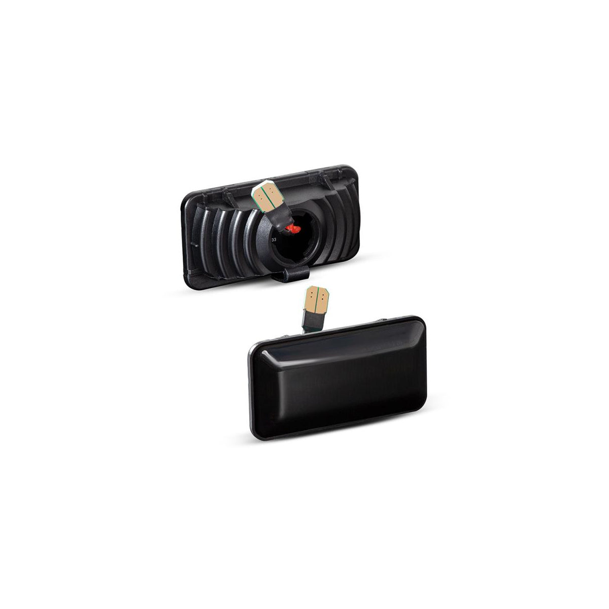 CLIGNOTANTS LATÉRAUX À LED noirs compatibles avec VW GOLF 3 VENTO PASSAT + SEAT IBIZA