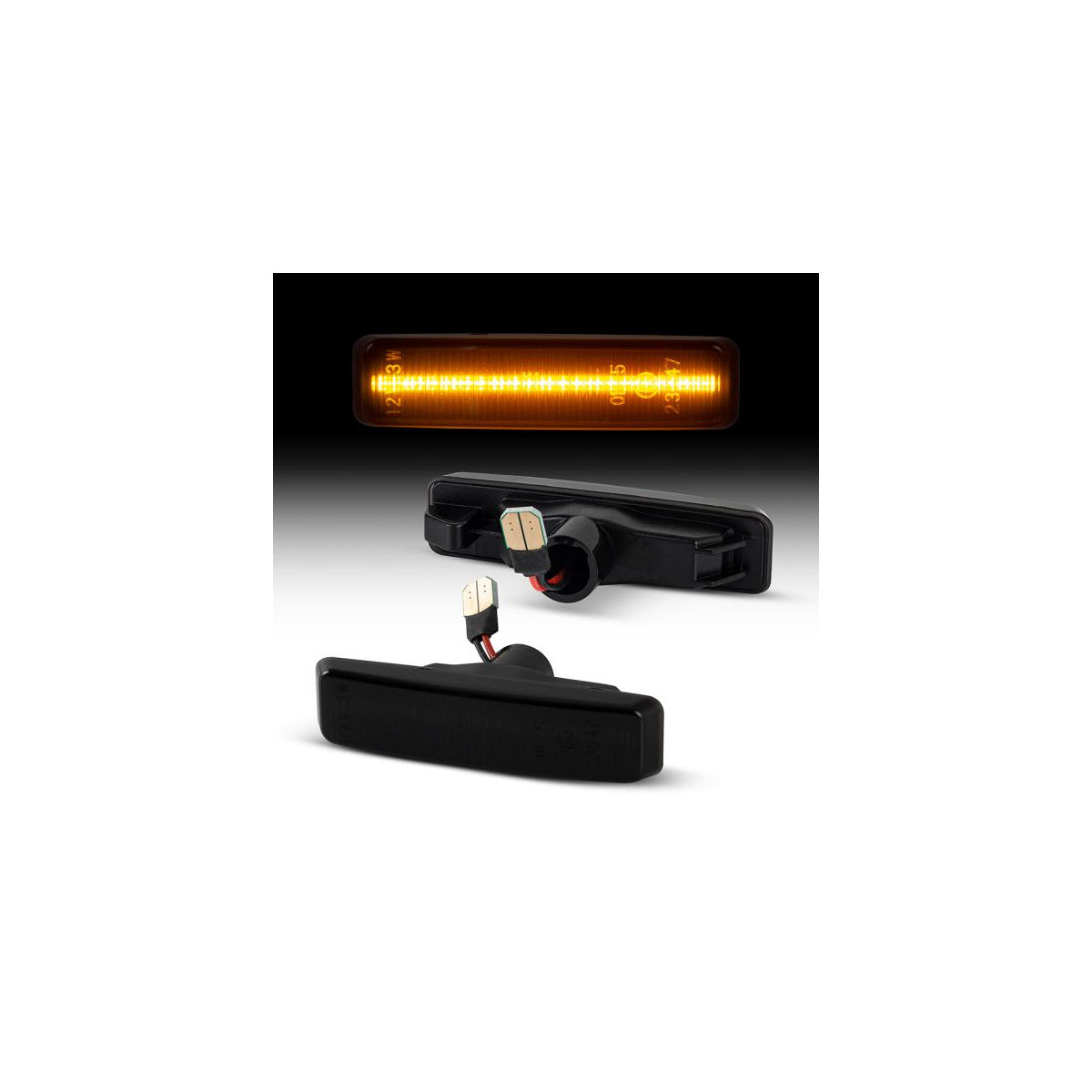 CLIGNOTANTS LATÉRAUX LED compatibles avec BMW E39 Berline + Touring | E39 | 1994-2004 | FUMÉ