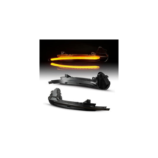 LED Spiegel Blinker Aussenspiegel Smoke passend für Audi A6 (C7 4G) Außenspiegel