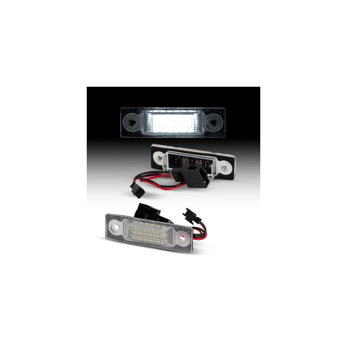 LED Kennzeichenbeleuchtung passend für Seat Alhambra | Typ 7V | BJ 2000-2010 für VW Sharan | Typ 7M9 | BJ 2000-2010