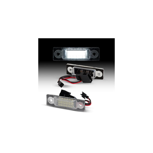 LED Kennzeichenbeleuchtung passend für Seat Alhambra | Typ 7V | BJ 2000-2010 für VW Sharan | Typ 7M9 | BJ 2000-2010