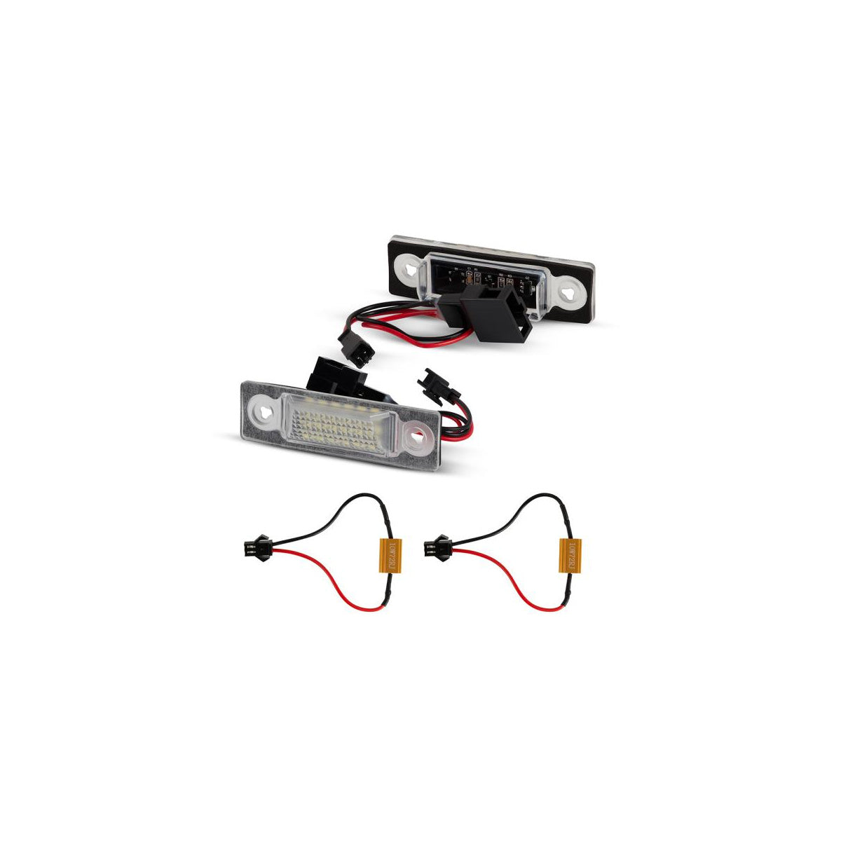 LED Kennzeichenbeleuchtung passend für Seat Alhambra | Typ 7V | BJ 2000-2010 für VW Sharan | Typ 7M9 | BJ 2000-2010