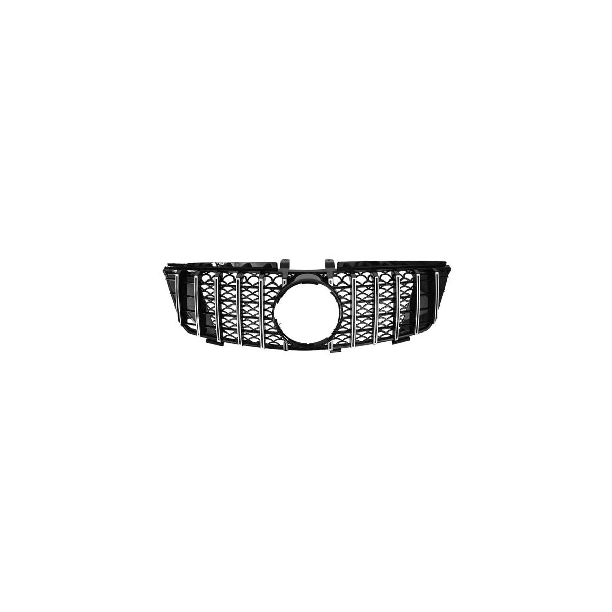 Sport Kühlergrill Black Chrom passend für Mercedes M Klasse ML W164 05-08