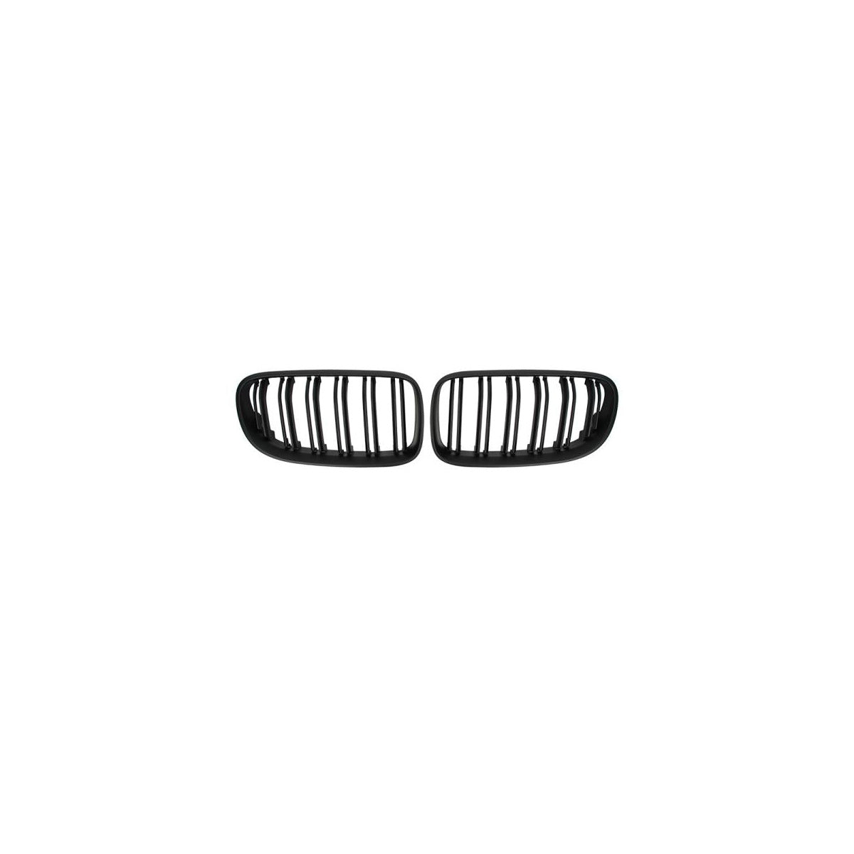 LLCTOOLS Calandre sport à double barre brillant compatible avec BMW Série 3 E92 E93 10-13