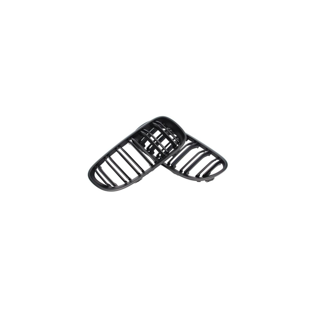 LLCTOOLS Calandre sport à double barre brillant compatible avec BMW Série 3 E92 E93 10-13