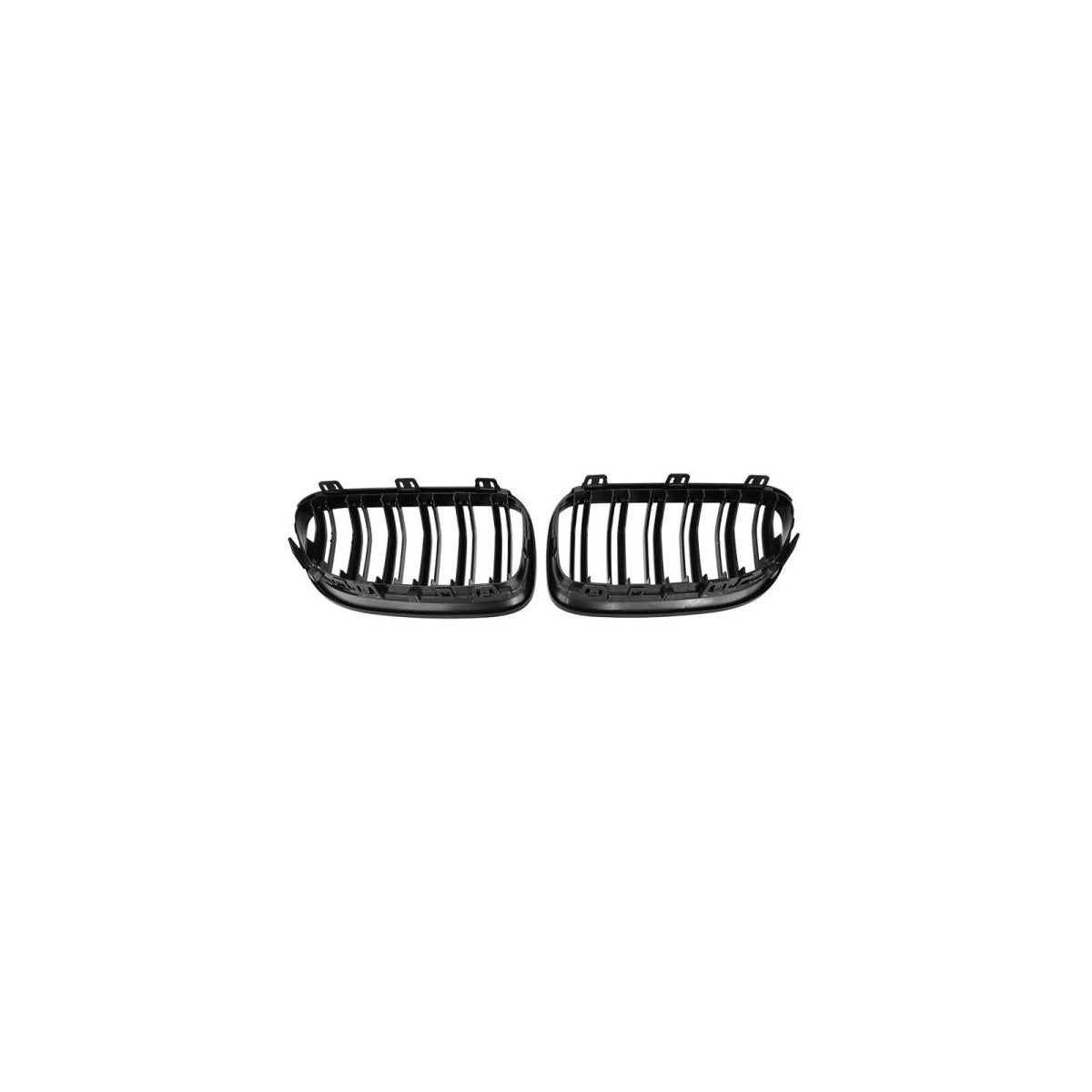 LLCTOOLS Calandre sport à double barre brillant compatible avec BMW Série 3 E92 E93 10-13