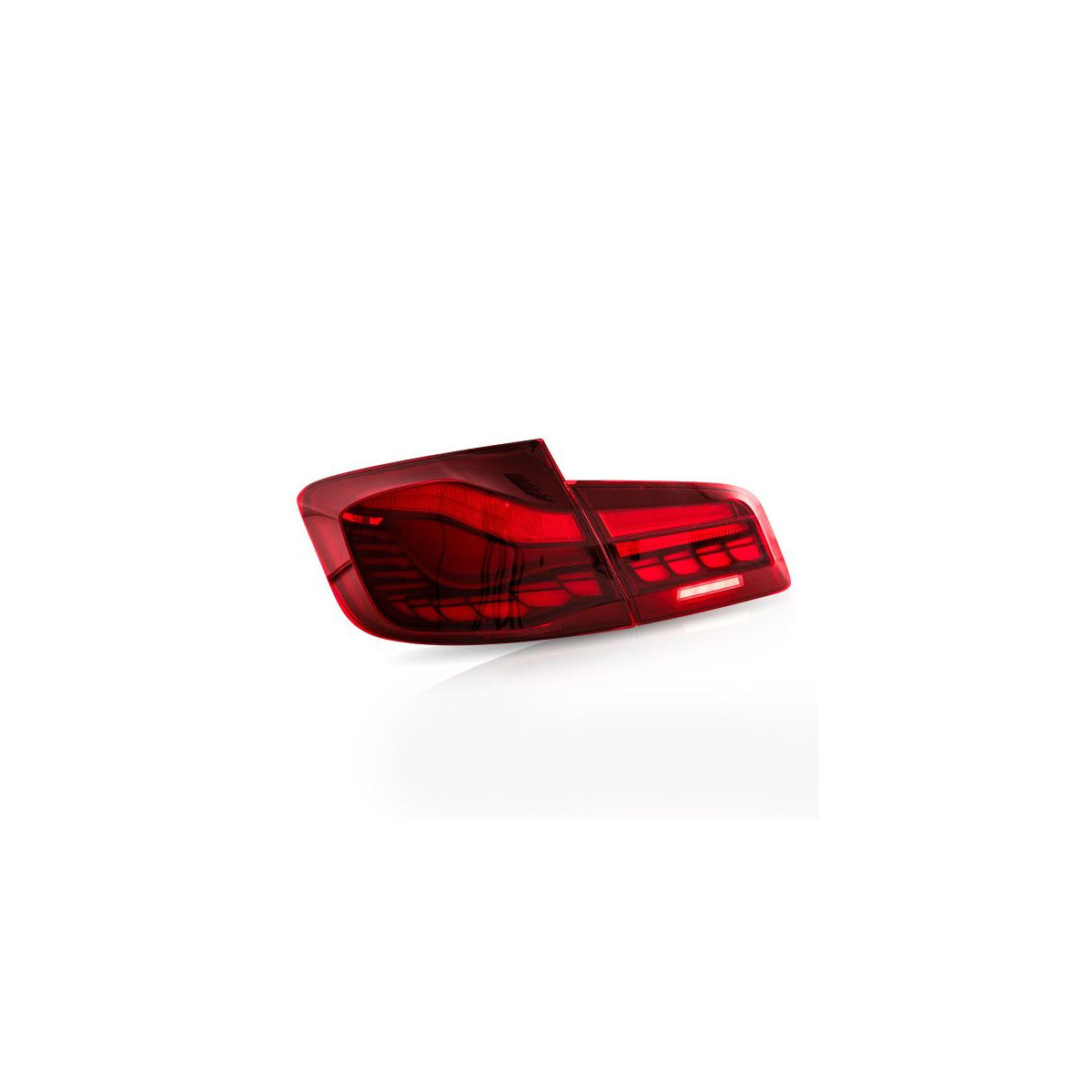 Voll LED Rückleuchten passend für BMW F10 Limousine 2010-2016 Rot in OLED Technik
