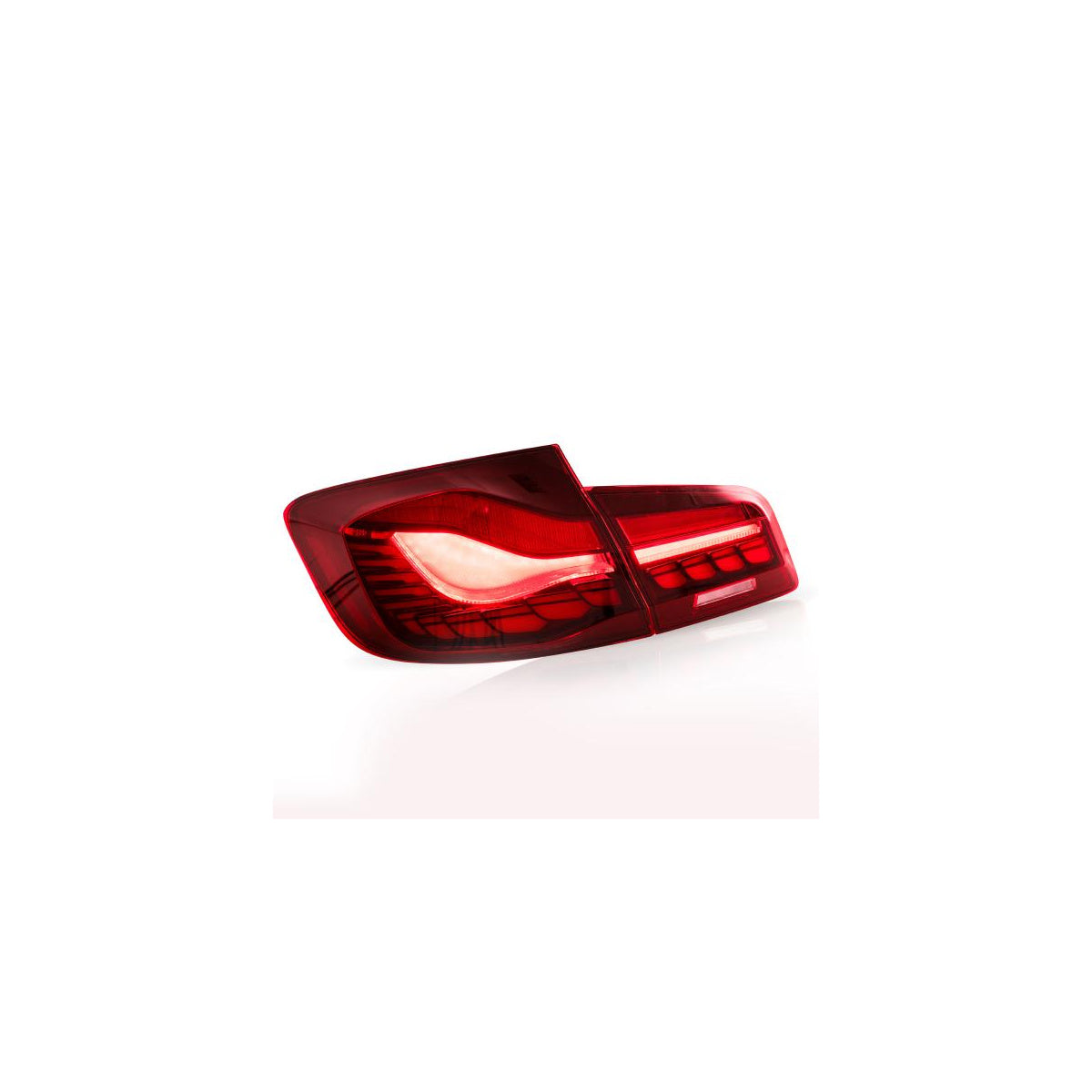 Voll LED Rückleuchten passend für BMW F10 Limousine 2010-2016 Rot in OLED Technik