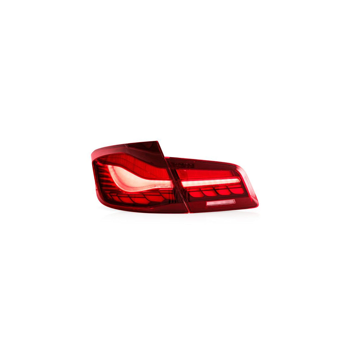 Voll LED Rückleuchten passend für BMW F10 Limousine 2010-2016 Rot in OLED Technik
