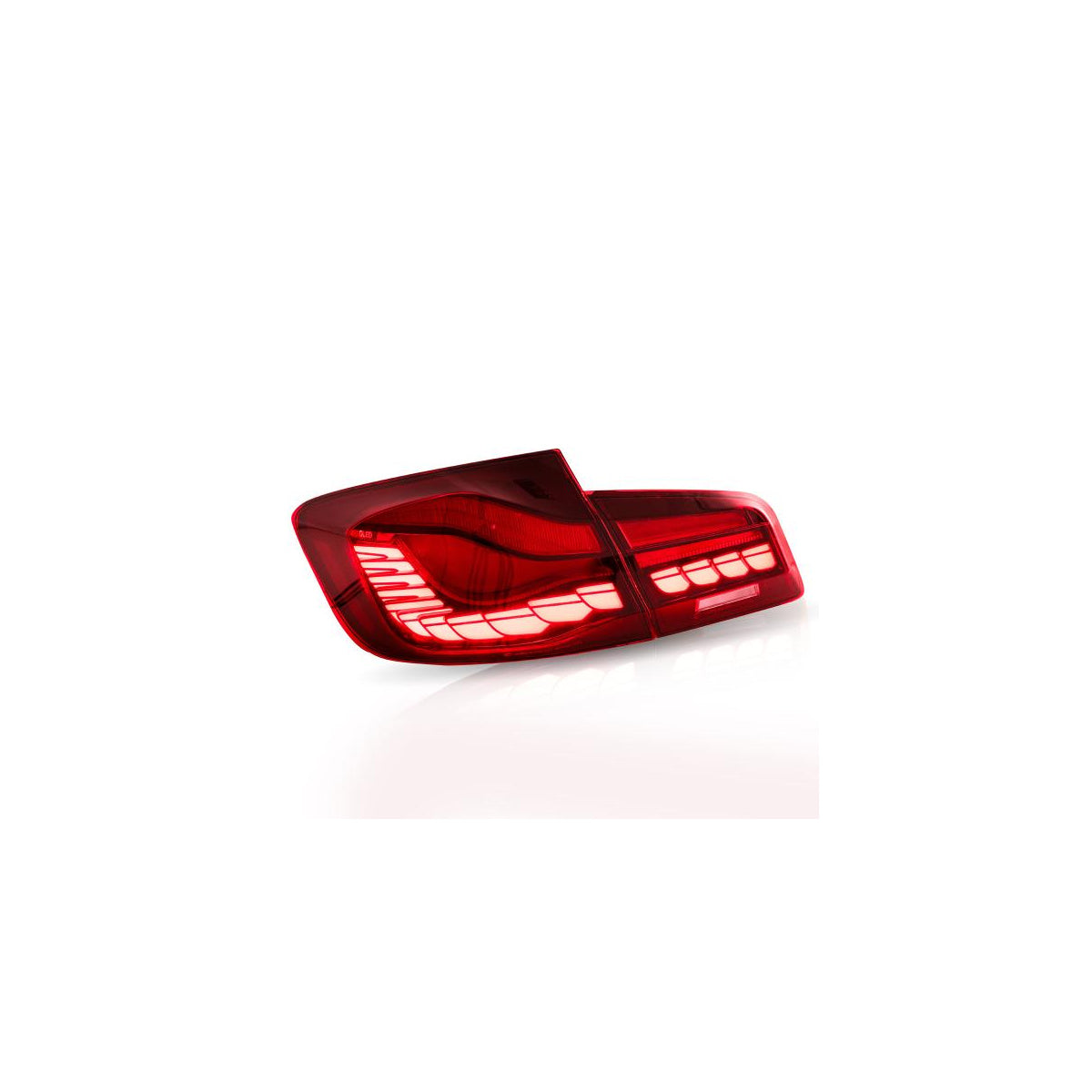 Voll LED Rückleuchten passend für BMW F10 Limousine 2010-2016 Rot in OLED Technik