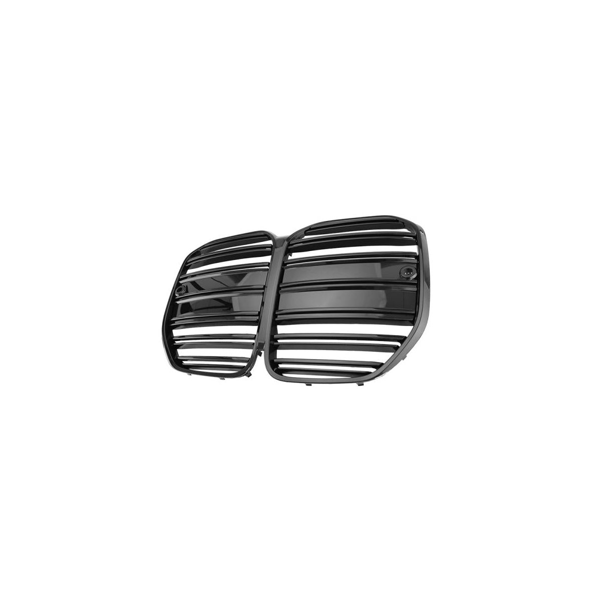 Sport GRILL Kühlergrill Schwarz Glanz passend für BMW 4ER G22 G23 DOPPELSTEG Glanz