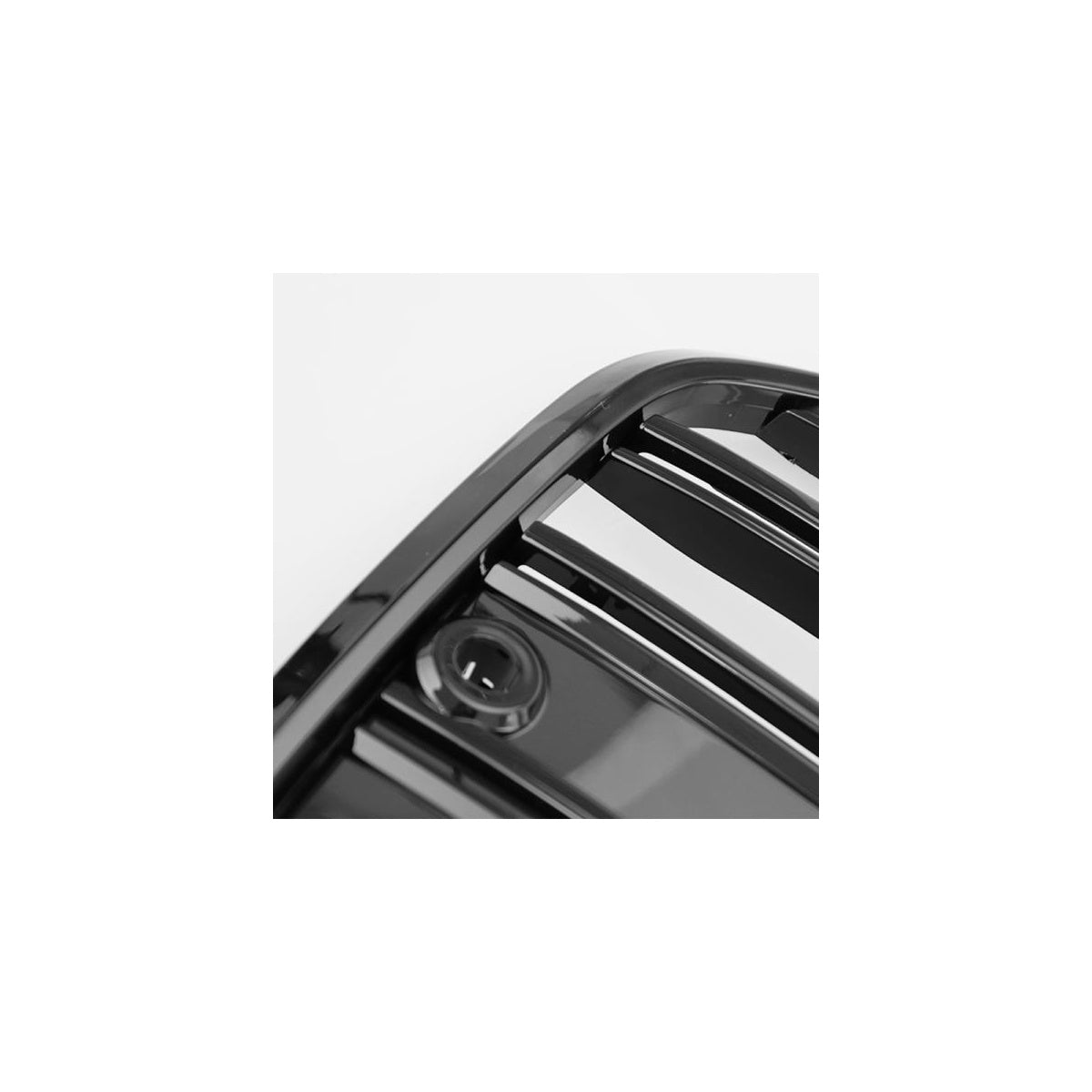 Sport GRILL Kühlergrill Schwarz Glanz passend für BMW 4ER G22 G23 DOPPELSTEG Glanz