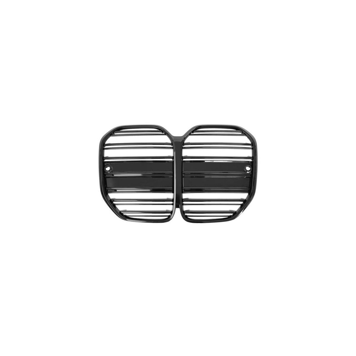 Sport GRILL Kühlergrill Schwarz Glanz passend für BMW 4ER G22 G23 DOPPELSTEG Glanz