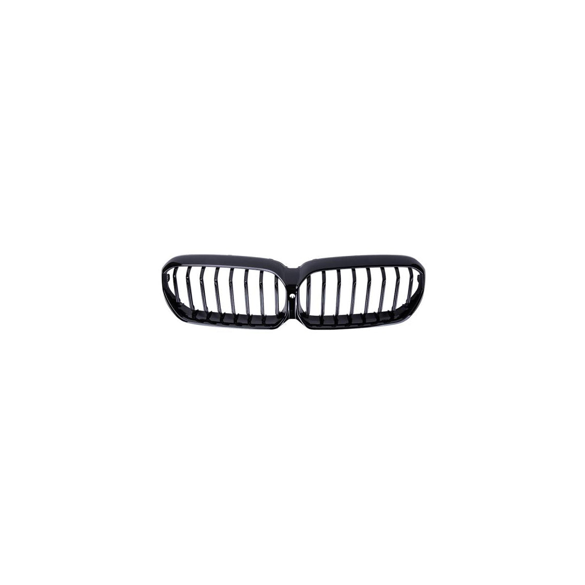 SPORT KÜHLERGRILL passend für BMW 5ER G30 G31 LCI GLANZ SCHWARZ EINRIPPE