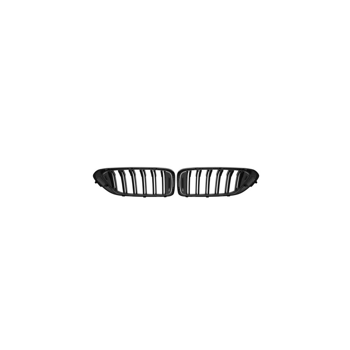 SPORT GRILL passend für BMW 6ER G32 GRAN TURISMO DOPPELSTEG GLANZ SCHWARZ