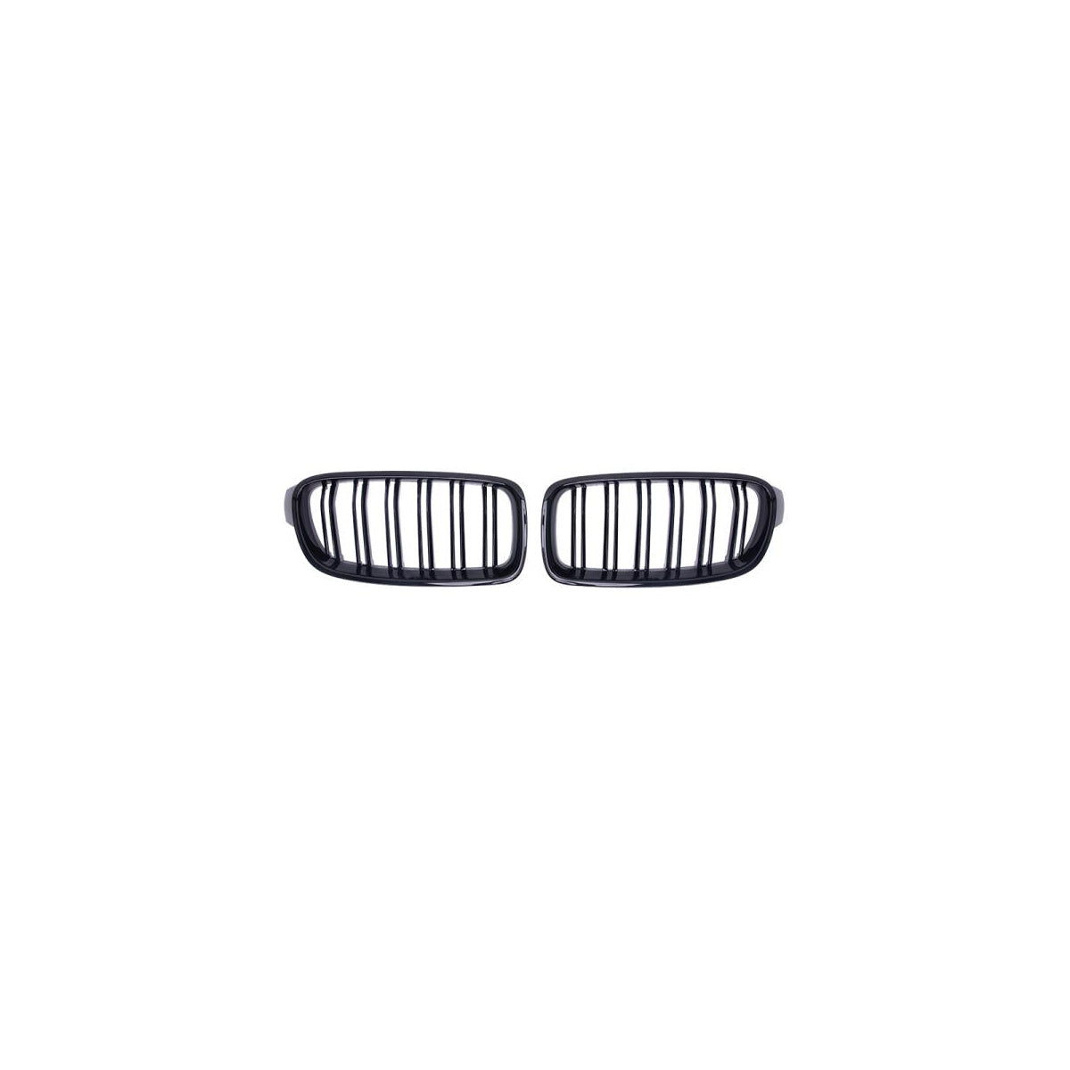 Calandre sport double barrette Performance noir brillant compatible avec BMW Série 3 F30 F31 11-19