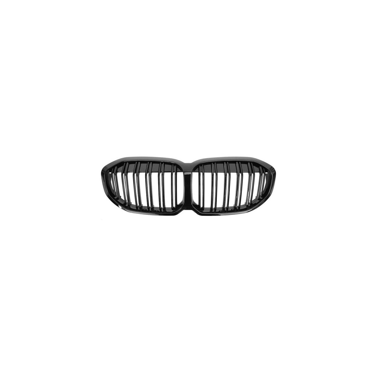 Sport Doppelsteg Kühlergrill hochglanz schwarz glanz für alle passend für BMW 1er F40