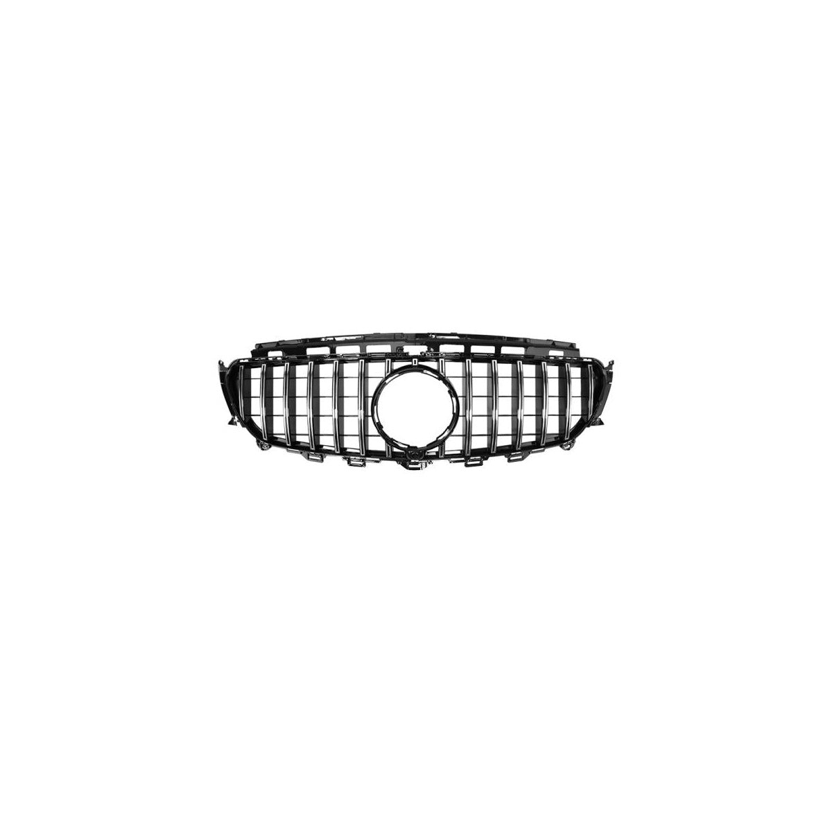 Sport Kühlergrill Schwarz Chrom passend für Mercedes E W213 S213 C238 A238 16-20
