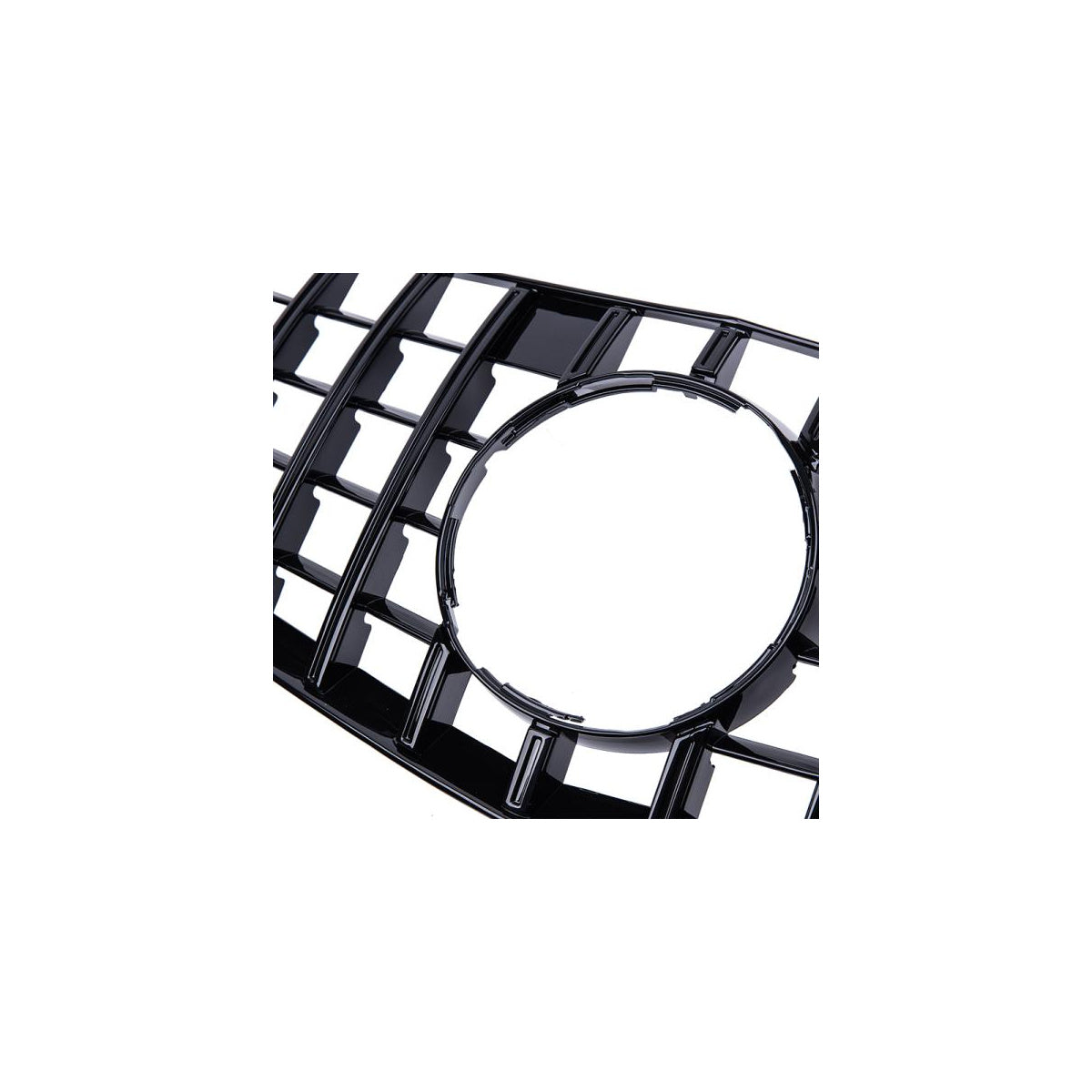 Kühlergrill Sportgrill passend für Mercedes W212 S212 09-13 Panamericana Optik Schwarz