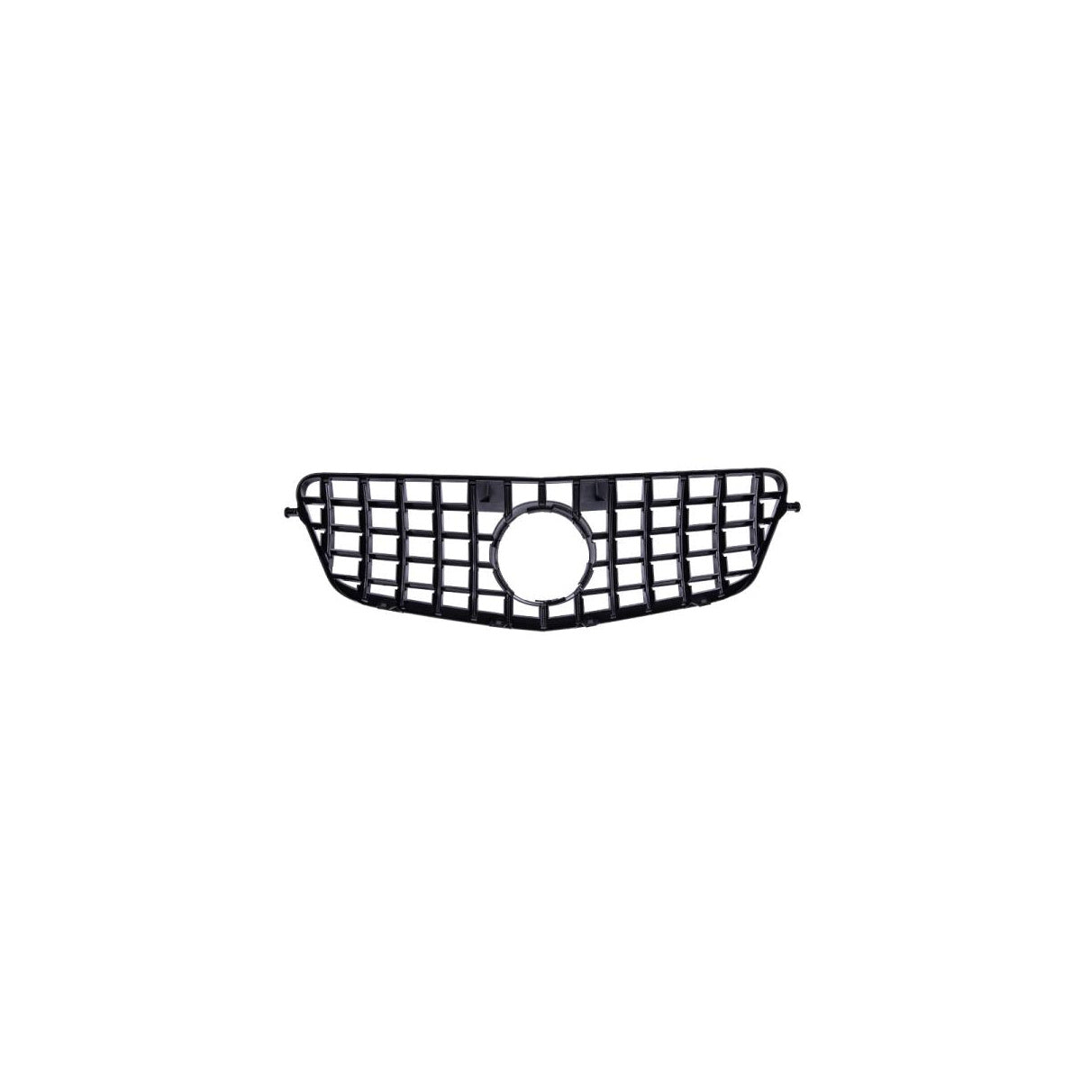 Kühlergrill Sportgrill passend für Mercedes W212 S212 09-13 Panamericana Optik Schwarz