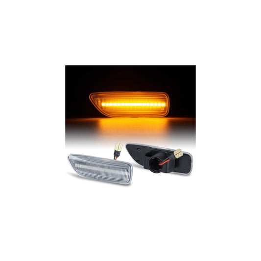 LED SEITENBLINKER passend für VOLVO S60 | S80 | V70 | XC70 | XC90 | KLARGLAS
