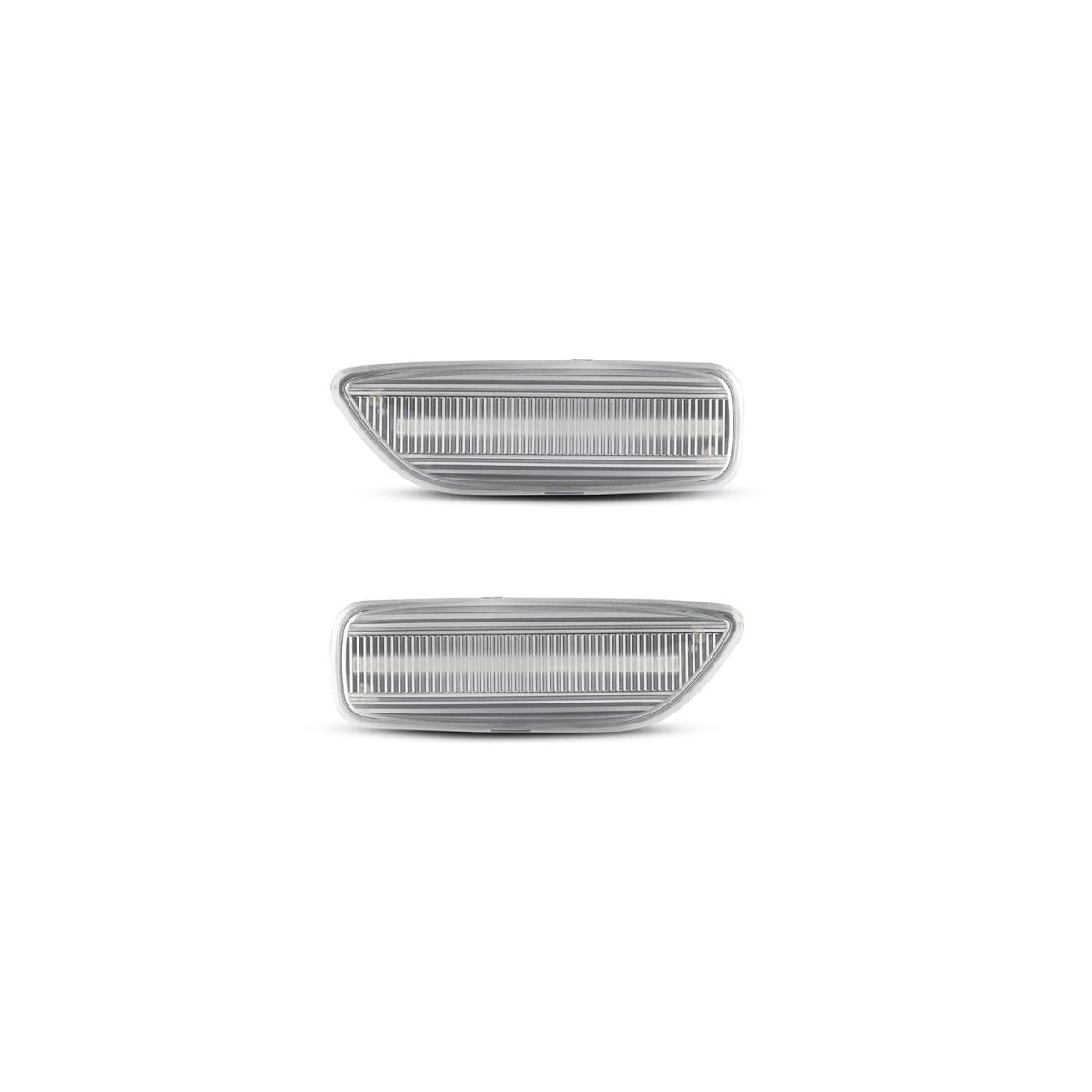 CLIGNOTANTS LATÉRAUX À LED compatibles avec VOLVO S60 | S80 | V70 | XC70 | XC90 | VERRE TRANSPARENT
