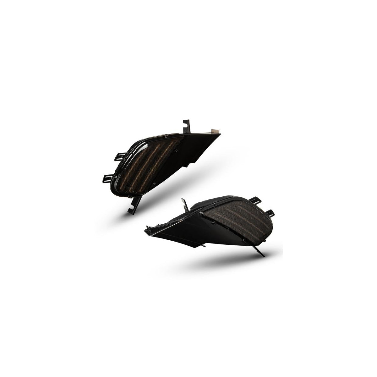 Clignotants latéraux LED compatibles avec Porsche Cayenne 9PA jusqu'à 01/2007 FUMÉ
